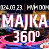 Majka 360 koncert 2024-ben a MVM Dome-ban! Jegyek és infók itt!