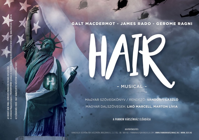 Hair musical - Budapest, Győr, Pécs, Debrecen - Jegyek itt!